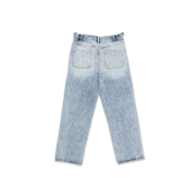 Embossed Denim Jeans