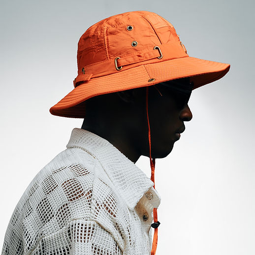 Metallic Fishnet Hat's
