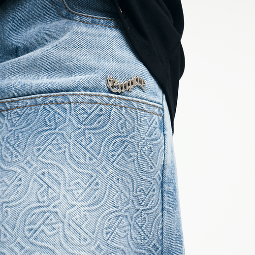 REVOLVE LOGO JORTS